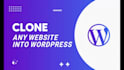 duplicate, copy clone website, convert wix, figma to wordpress website design