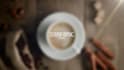 place your logo, text on coffee cup with coffee powder
