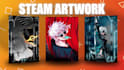 design and animate custom steam profile artwork