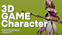 create a 3d game character model for your games