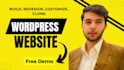 create a wordpress website with modern website design and development