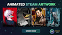 create best animated steam artwork