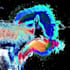 create psychedelic album cover and abstract digital art
