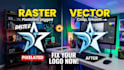 design a perfect vector logo or vectorize your image