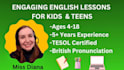 teach english lessons to kids and teens