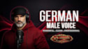 record a native german male voice over