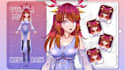 design professional custom vtuber model art for live2d