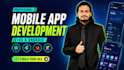 do mobile app creation for ios and android development as flutter developer