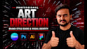 do professional art direction and graphic design for your brand