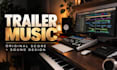 compose cinematic trailer music with professional sound design