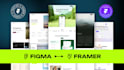 convert figma to framer, framer website, framer landing page