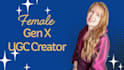 create female ugc video ads for your brand, gen x and over 40