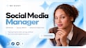 be your social media marketing manager