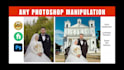 edit and retouch headshot and do photo manipulation