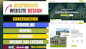 do construction website design,remodeling,contractor website design in wordpress