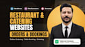 create restaurant booking catering food delivery website