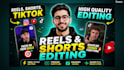 do video editing for instagram reels or youtube shorts and tiktok video editing