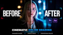 do professional video color grading and color correction