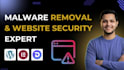 clean your hacked wordpress site, malware removal and website security