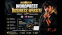 design wordpress website, business website using elementor