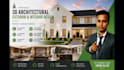 do 3d interior and exterior design for residential and commercial spaces