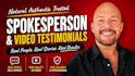 make your perfect video testimonial for tik tok, meta or instagram