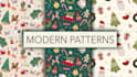 design unique seamless pattern, textile print, and packaging
