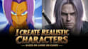 create realistic characters based on anime or games