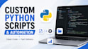 build custom python applications and automation scripts