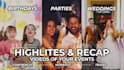 do video editing, engaging event highlights and recap videos
