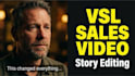 edit documentary style vsl sales video or video sales letter