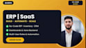 build a saas mvp, crm or erp web app with bubble io, xano and python