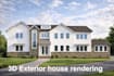 create realistic 3d house exterior rendering in 3ds max