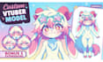 create custom furry vtuber for debut streaming