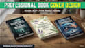 design professional modern book cover ebook kindle and print ready cover