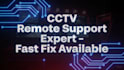 remotely monitoring, configure and fix cctv support