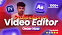 professionally edit your video ad or brand video