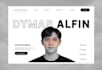 create a professional, responsive personal portfolio website