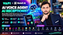 build ai voice agent ai receptionist with vapi and retell ai