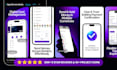 make profesional design app store or play store screenshots