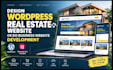 design wordpress real estate website or do business website development