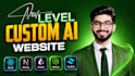 build custom ai websites, ai saas, and ai software