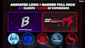design animated logo, banner for your discord server