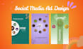 design canva social media post, carousel and product poster