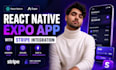develop a react native expo app with stripe integration