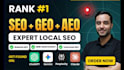 do monthly wesbite local SEO GEO, and aeo for google and ai search results