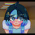 create a 2d anime character animation with blender rigging