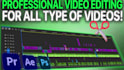 professionally edit engaging youtube videos