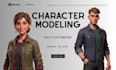 do 3d game character, 3d character modeling, 3d sculpting and low poly 3d model