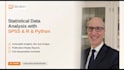 do statistical data analysis using spss, r, python